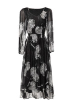 Silk Asymmetrical V-Neck Cinched Waist Midi Dress – French Luxury SP10029