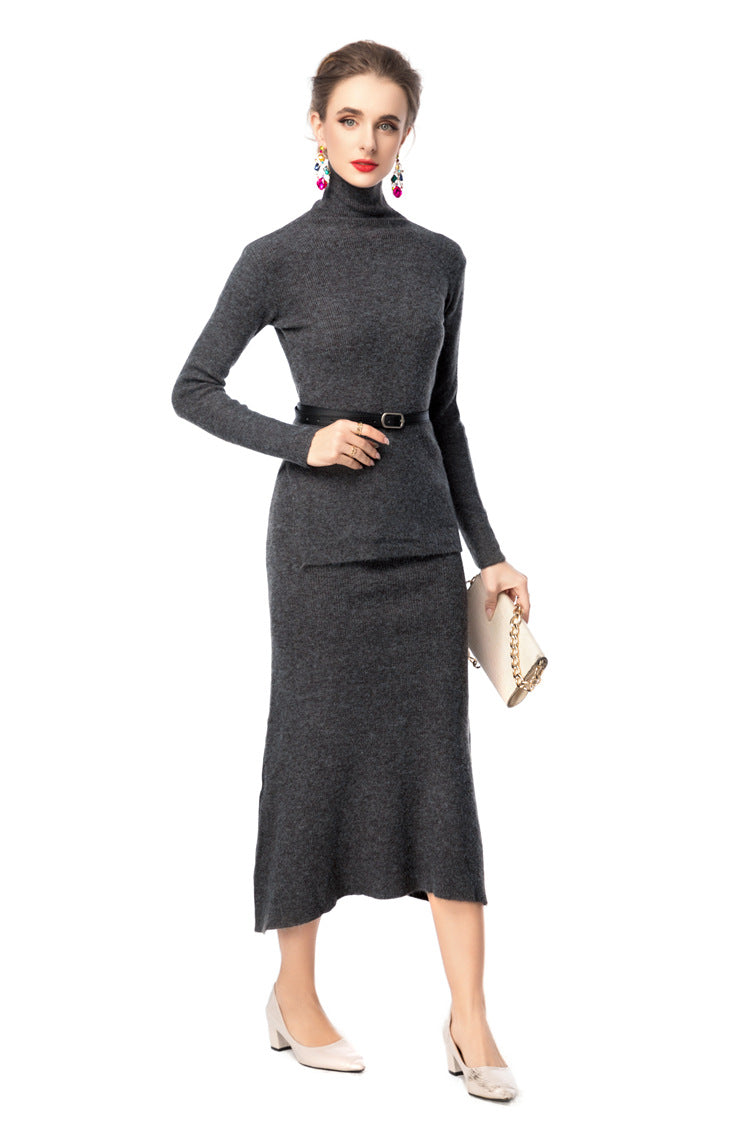 Camel Wool Blend Long Coat with Black Faux Fur Collar & Cuffs SP10113