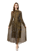 Burgundy Metallic Thread Ruched Waist Maxi Dress with Beaded Neckline SP10001